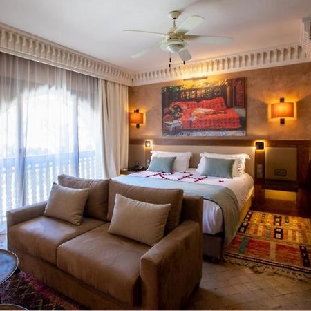 Hotel Les Jardins De La Koutoubia Marrakesh Esterno foto A room at the hotel